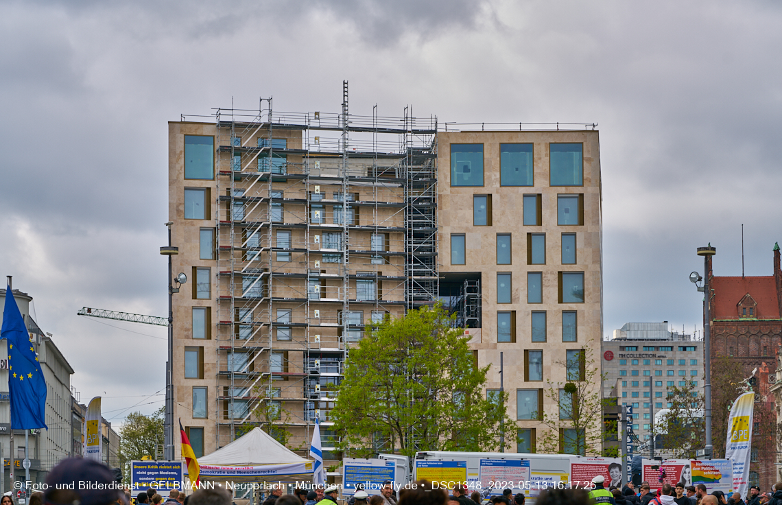 Mai 2023 - Neubau des Hotels Königshof am Stachus in München